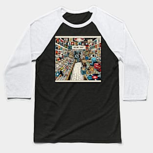 Record shop Baseball T-Shirt